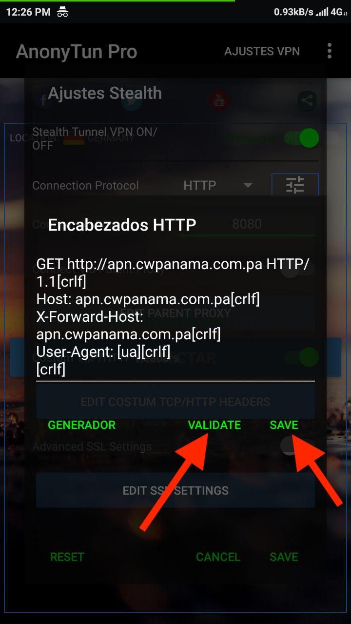 4g gratis megas movistar panama configuracion anonytun