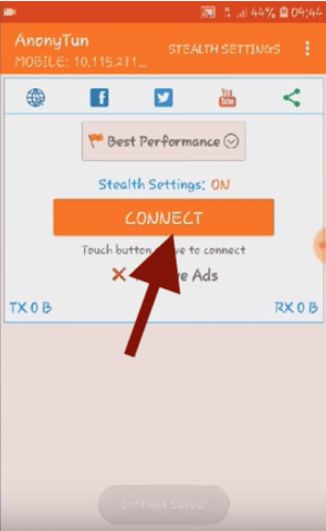 configuracion cnt anonytun vpn apk