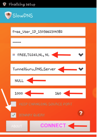 internet gratis configuracion slowdns movistar españa 2018