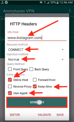 netfree 4g 3g configuracion combo vpn movistar