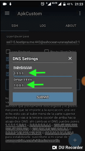 apk custom servidores premium movistar mx