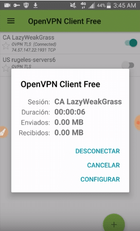 como conectar internet gratis openvpn client free