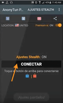 como configurar anonytun prime movistar guatemala truco