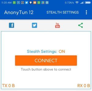 conectar anonytun tigo vpn en android