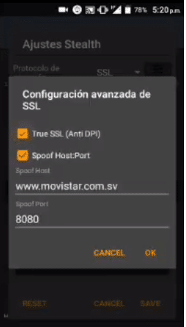 configuracion movistar trick host 2019 anonytun apk sv