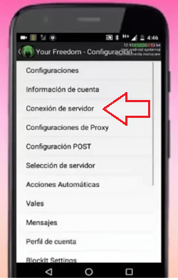 configuracion universal your freedom 2019 android