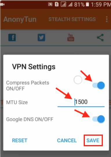 configuraciones host tuenti ecuador netfree 4g lte 2019