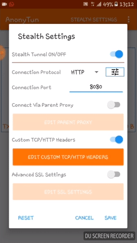 configurar anonytun vpn apk en claro paraguay