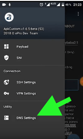 configurar servidores premium movistar default