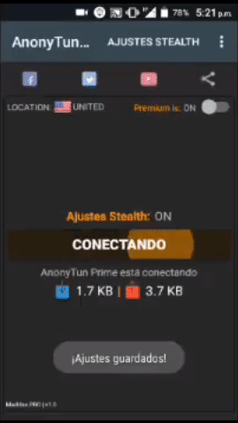 descargar configuracion movistar 2019 anonytun vpn apk-sv