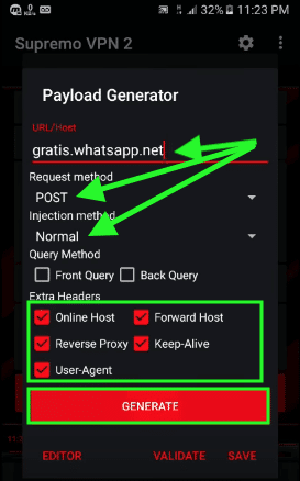 internet gratis con supremo vpn configuraciones 2019