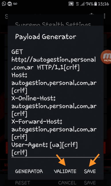 internet gratis personal argentina configuracion supremo vpn