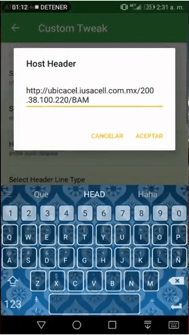 trick configurar tweakware unefon iusacell