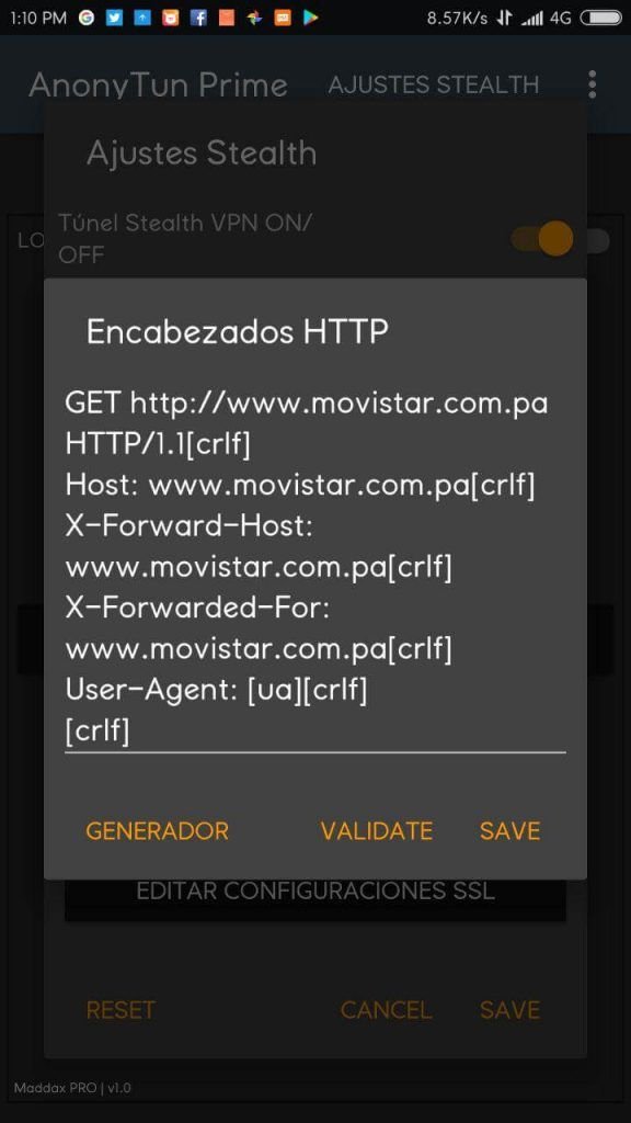trick movistar panama android netfree