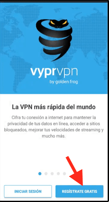 como crear cuenta vyprvpn para netfree server