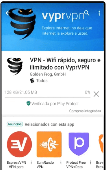 descargar instalar crear cuenta vyprvpn