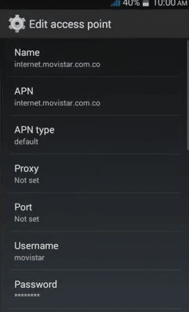 nombres puntos acceso uc980handlerui movistar colombia internet gratis