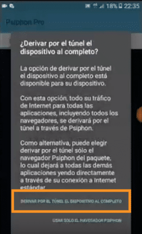 truco para conectar psiphon vpn apk full mod