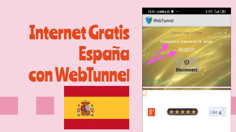 internet gratis españa webtunnel