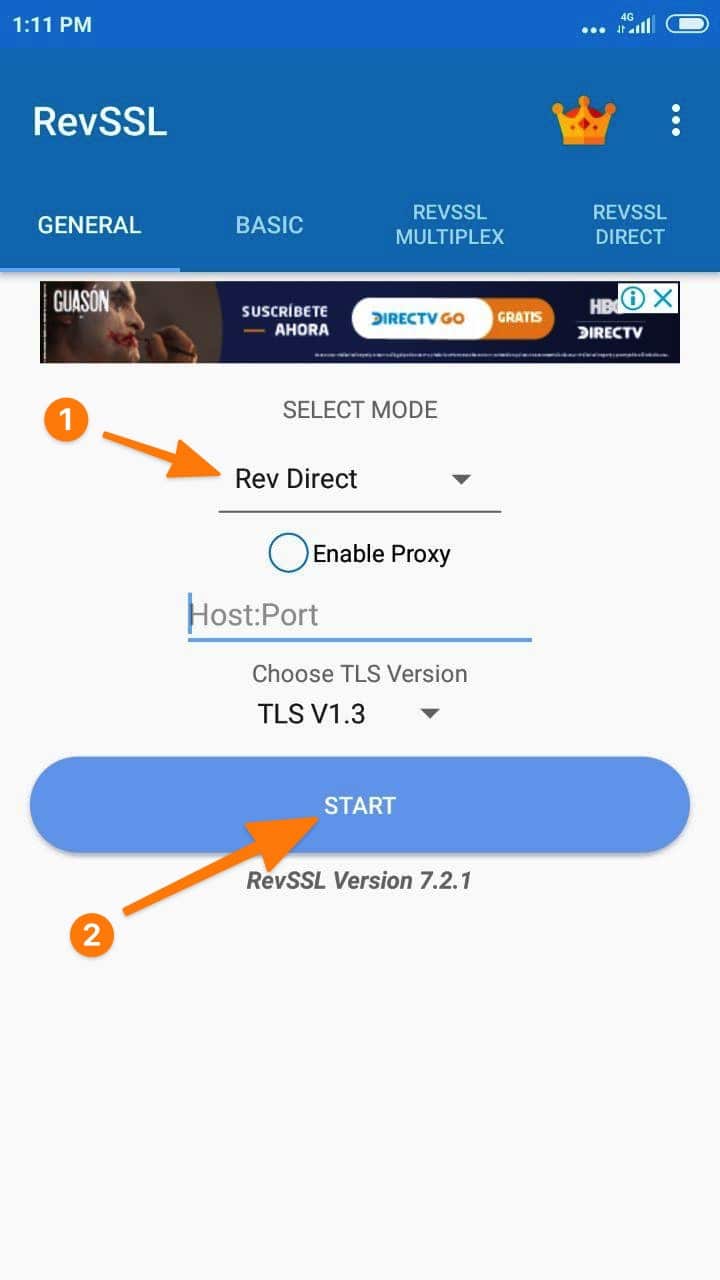 app RevSSL configuraciones