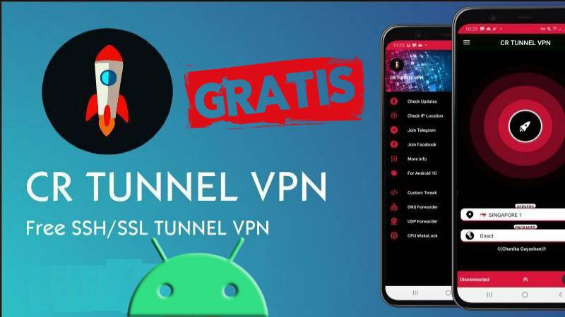 CR TUNNEL VPN apk para Android