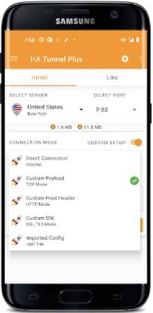 HA Tunnel Plus para teléfono Android