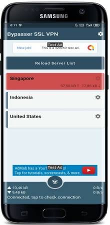 Bypasser SSL VPN apk para Android