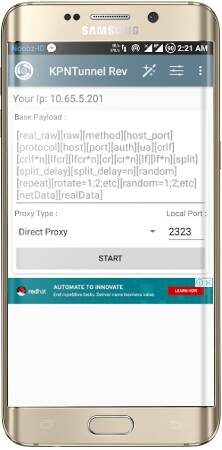 KPNTunnel Revolution para teléfono Android