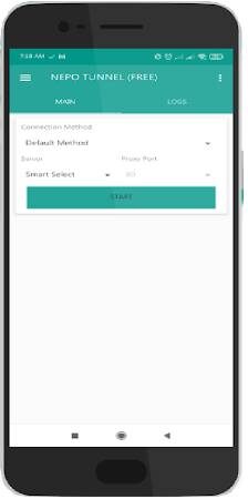 Napo Tunnel App en Android